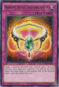 Nordic Relic Brisingamen LC5D-EN198 card from Legendary Collection 5D's