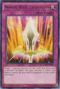 Nordic Relic Laevateinn LC5D-EN199 card from Legendary Collection 5D's