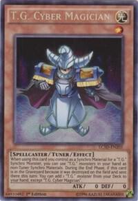 T.G. Cyber Magician LC5D-EN205 card from Legendary Collection 5D's