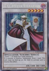 T.G. Hyper Librarian LC5D-EN211 card from Legendary Collection 5D's