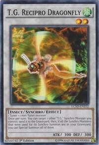 T.G. Recipro Dragonfly LC5D-EN212 card from Legendary Collection 5D's