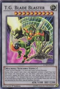 T.G. Blade Blaster LC5D-EN215 card from Legendary Collection 5D's