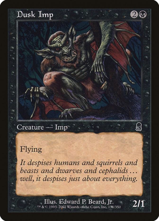 Dusk Imp 131 card from Odyssey