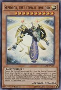 Sephylon, the Ultimate Timelord LC5D-EN229 card from Legendary Collection 5D's