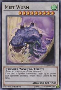 Mist Wurm LC5D-EN240 card from Legendary Collection 5D's