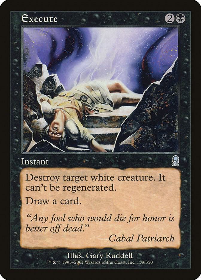 Execute 133 card from Odyssey