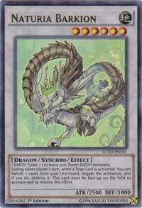 Naturia Barkion LC5D-EN245 card from Legendary Collection 5D's