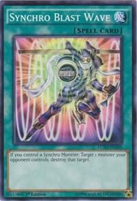 Synchro Blast Wave LC5D-EN250 card from Legendary Collection 5D's
