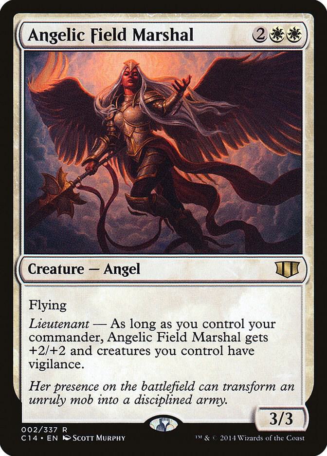 Angelic Field Marshal 2 card from Commander 2014