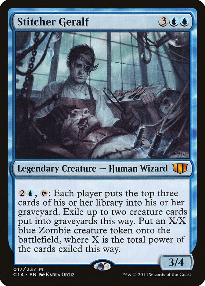 Stitcher Geralf 17 card from Commander 2014