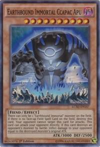 Earthbound Immortal Ccapac Apu LC5D-EN147 card from Legendary Collection 5D's
