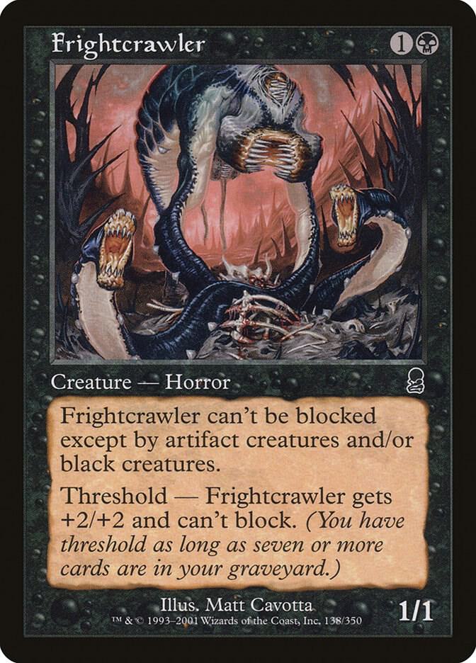 Frightcrawler 138 card from Odyssey
