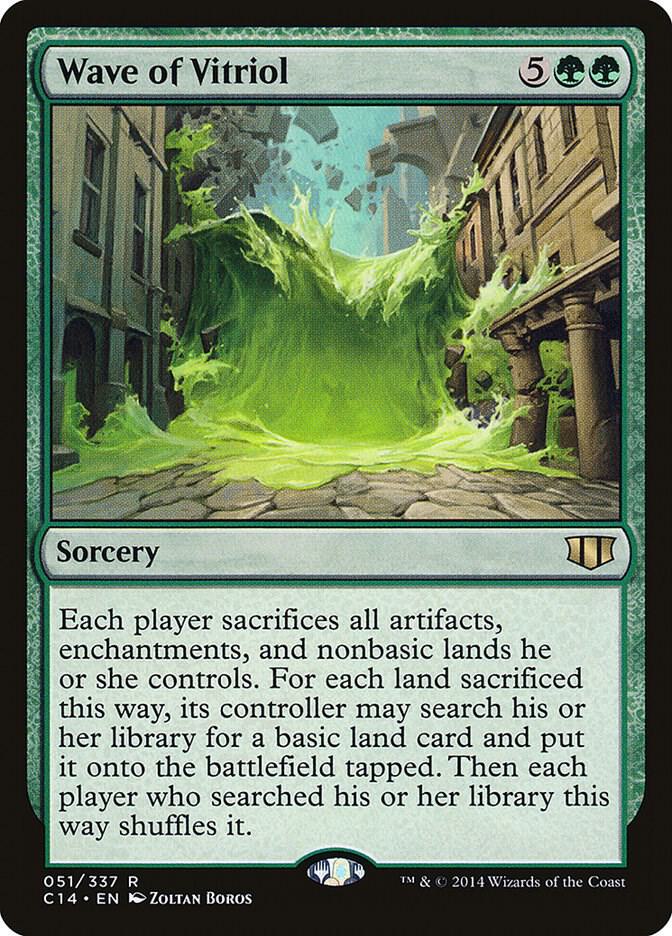 Wave of Vitriol 51 card from Commander 2014