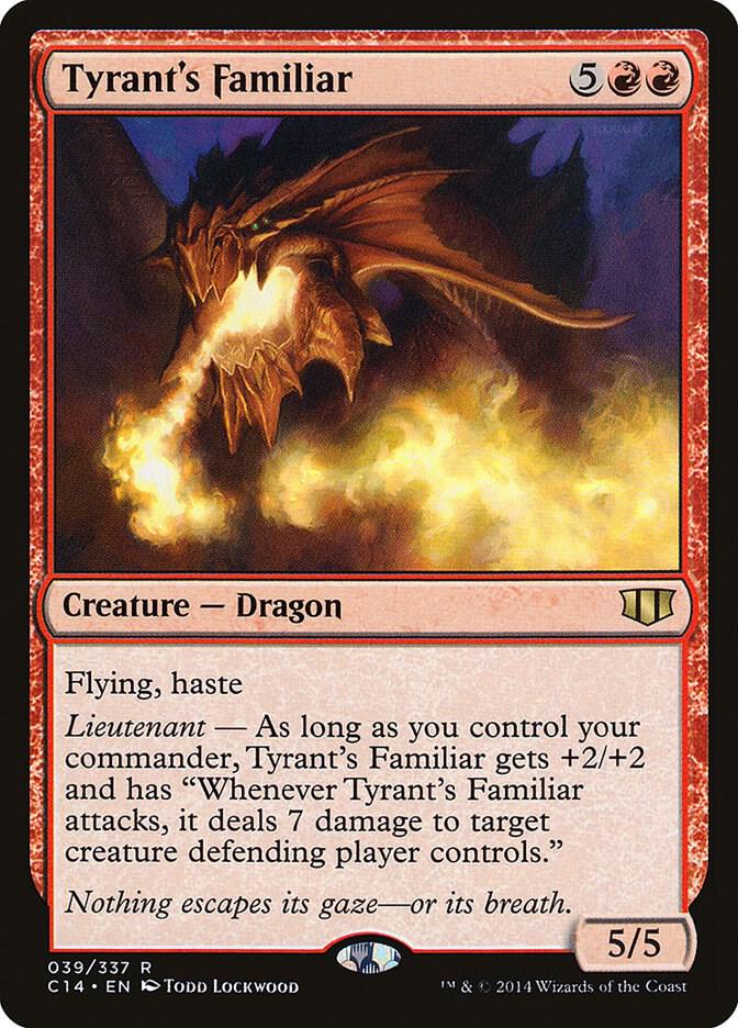 Tyrant's Familiar 39 card from Commander 2014
