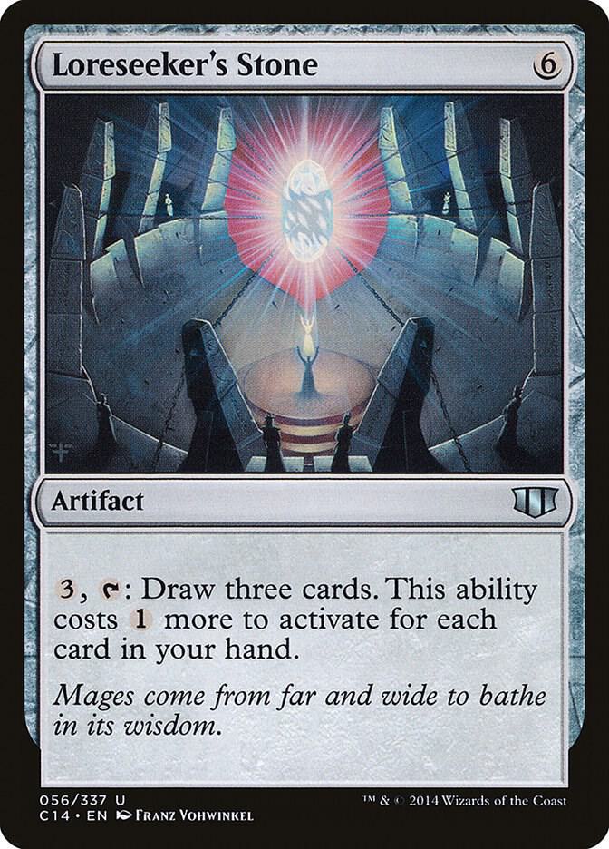Loreseeker's Stone card from Commander 2014