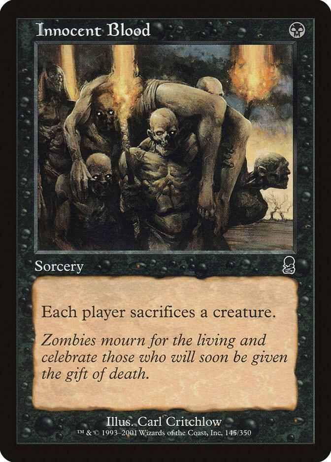 Innocent Blood 145 card from Odyssey