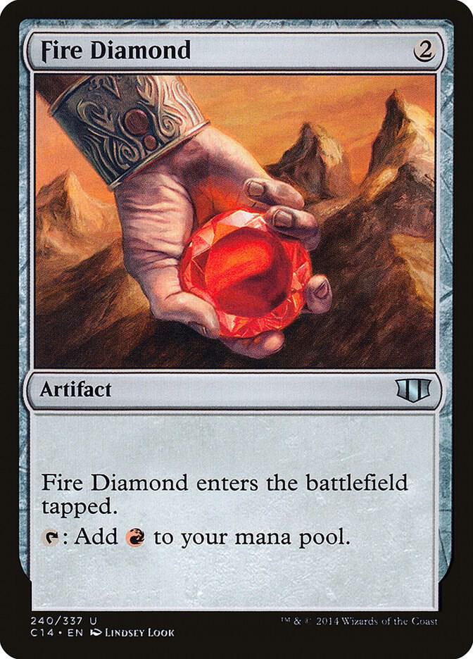 Fire Diamond 240 card from Commander 2014