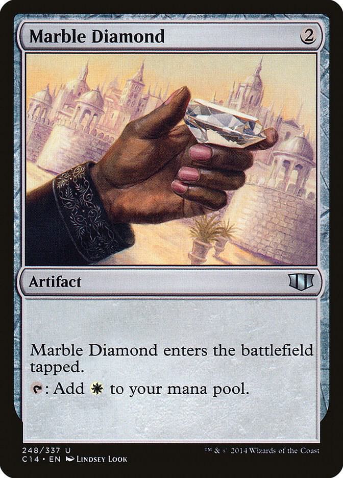Marble Diamond 248 card from Commander 2014