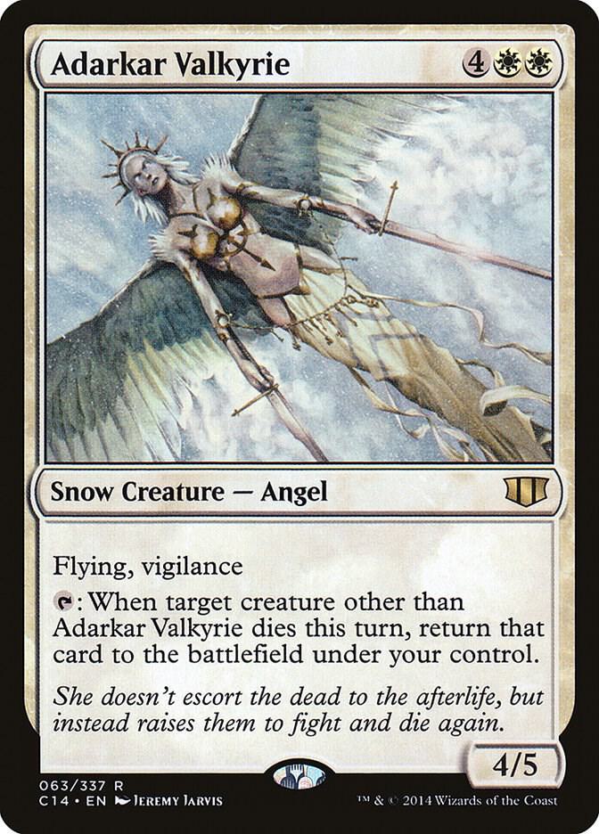 Adarkar Valkyrie 63 card from Commander 2014