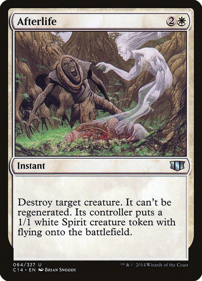 Afterlife 64 card from Commander 2014