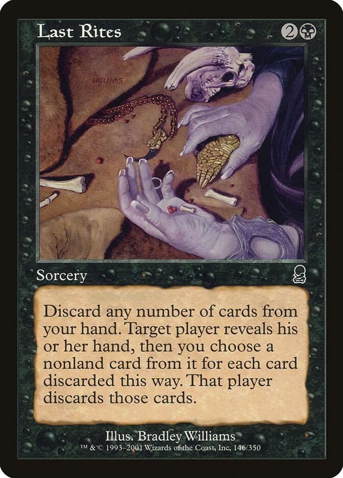 Last Rites 146 card from Odyssey