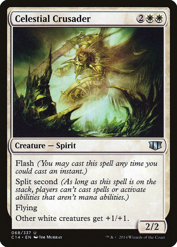 Celestial Crusader 68 card from Commander 2014