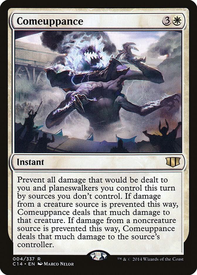 Comeuppance 4 card from Commander 2014