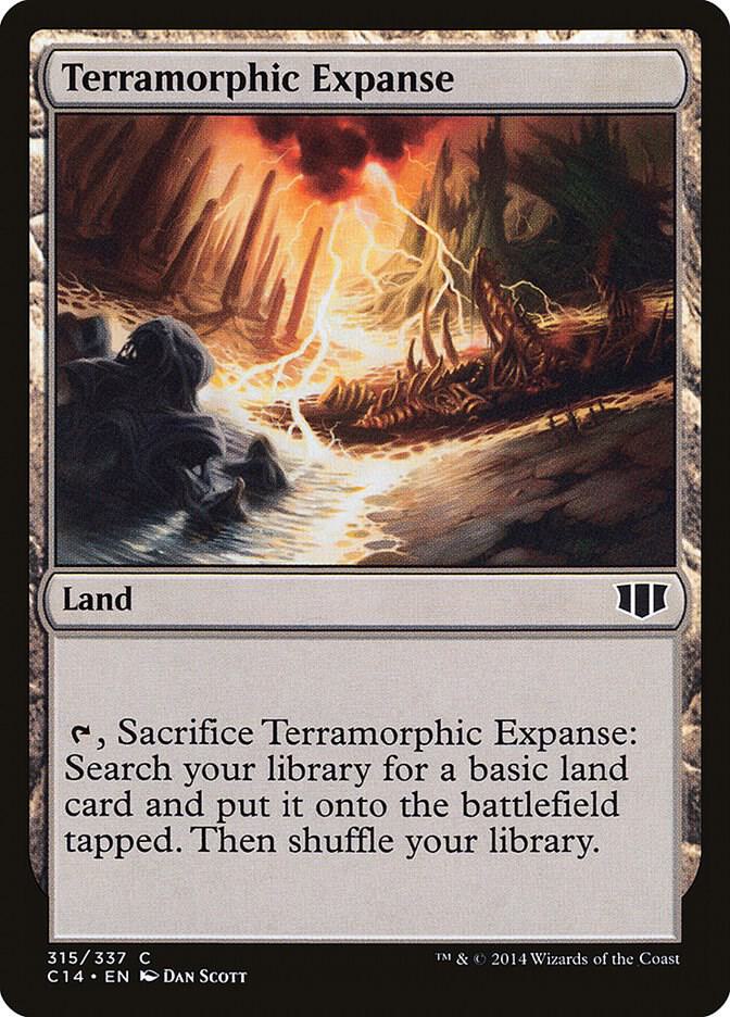 Terramorphic Expanse 315 card from Commander 2014