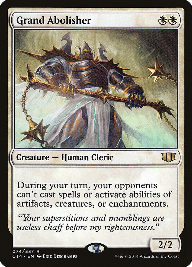 Grand Abolisher 74 card from Commander 2014