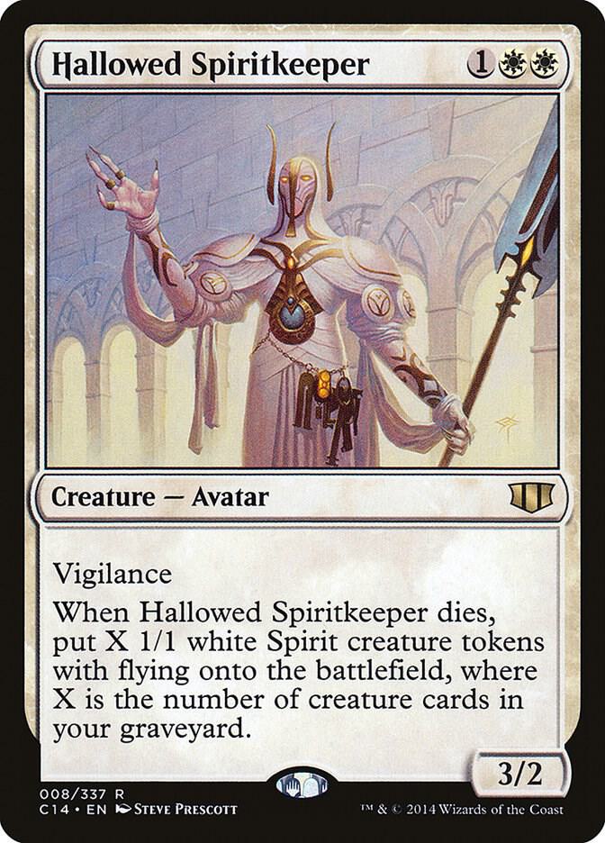 Hallowed Spiritkeeper 8 card from Commander 2014