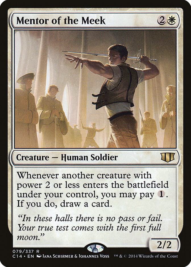 Mentor of the Meek 79 card from Commander 2014