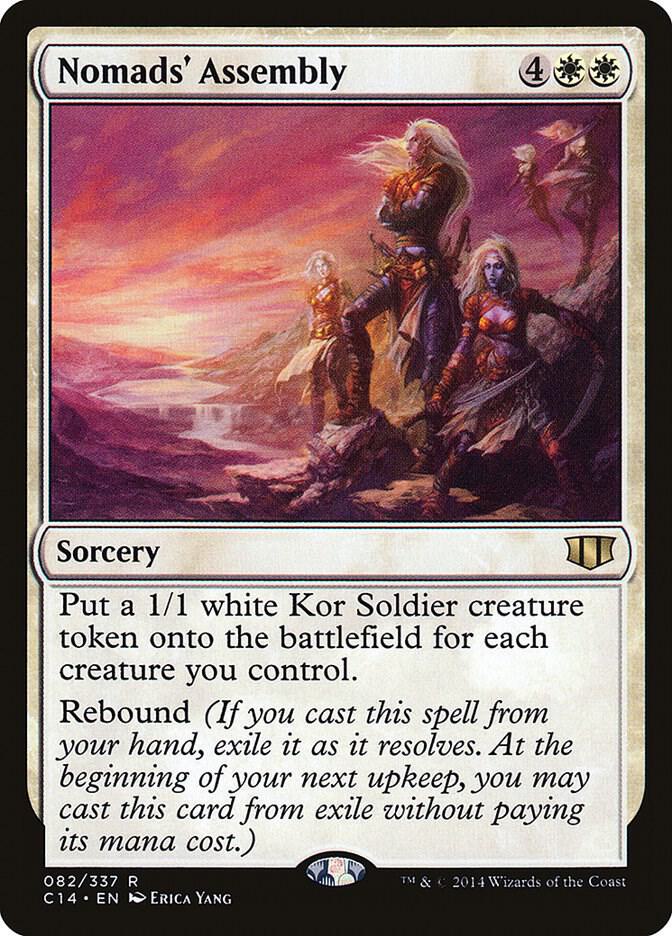 Nomads' Assembly 82 card from Commander 2014