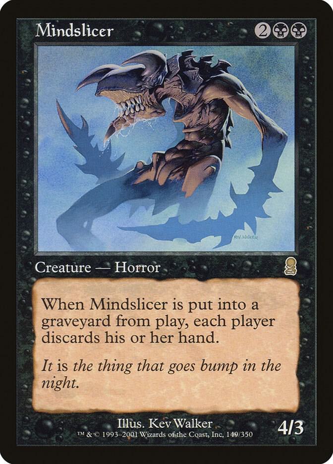 Mindslicer 149 card from Odyssey