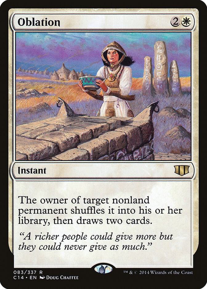 Oblation 83 card from Commander 2014