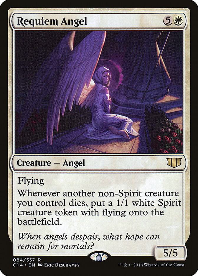 Requiem Angel 84 card from Commander 2014