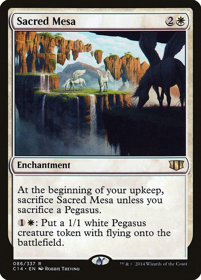 Sacred Mesa 86 card from Commander 2014