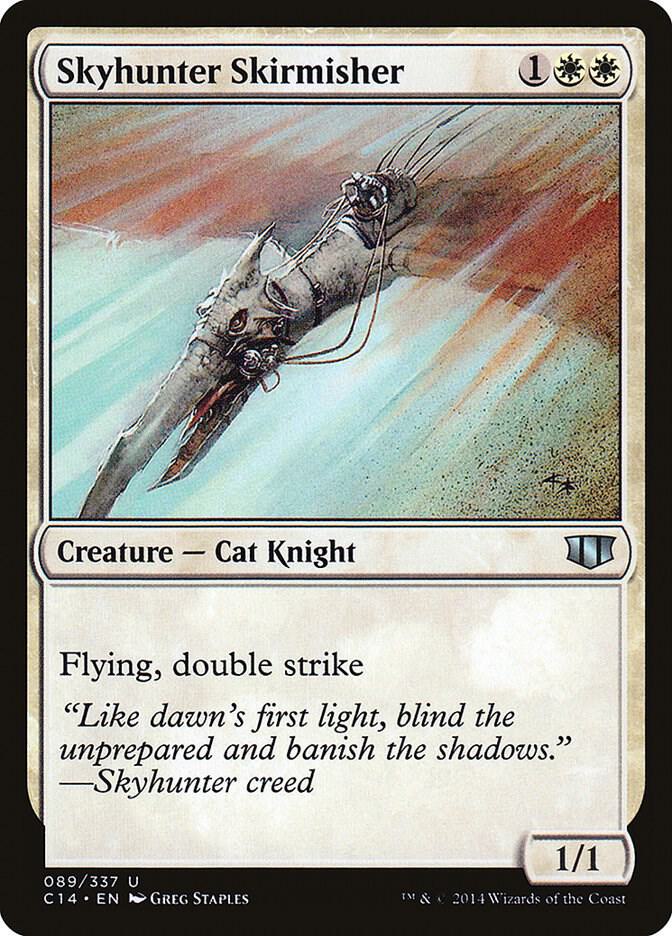 Skyhunter Skirmisher 89 card from Commander 2014