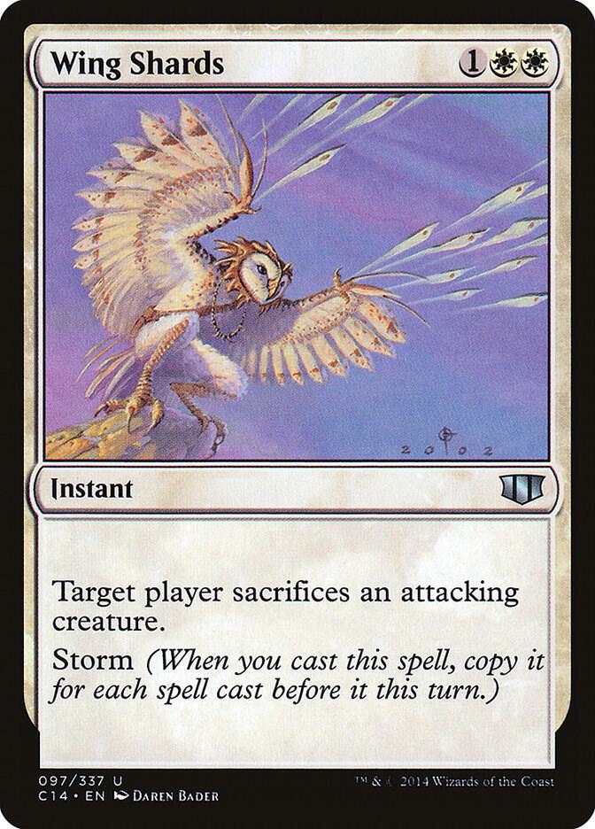 Wing Shards 97 card from Commander 2014