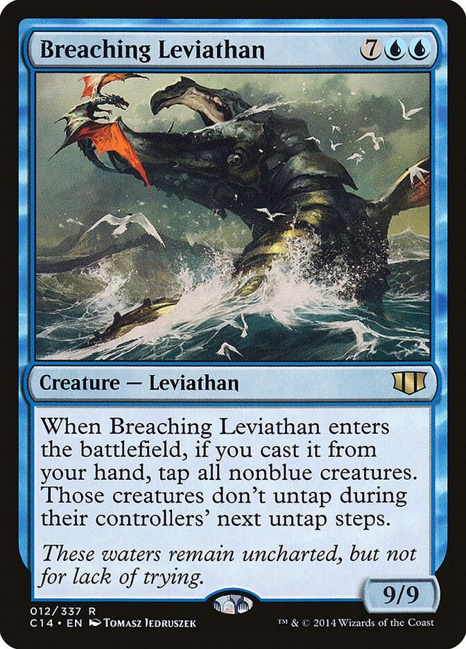 Breaching Leviathan 12 card from Commander 2014
