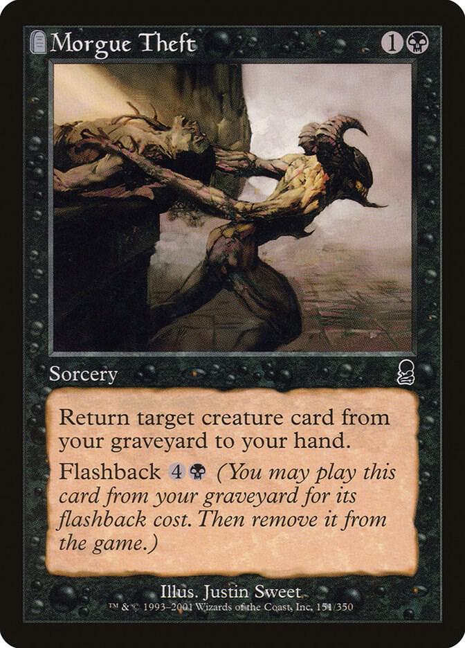 Morgue Theft 151 card from Odyssey