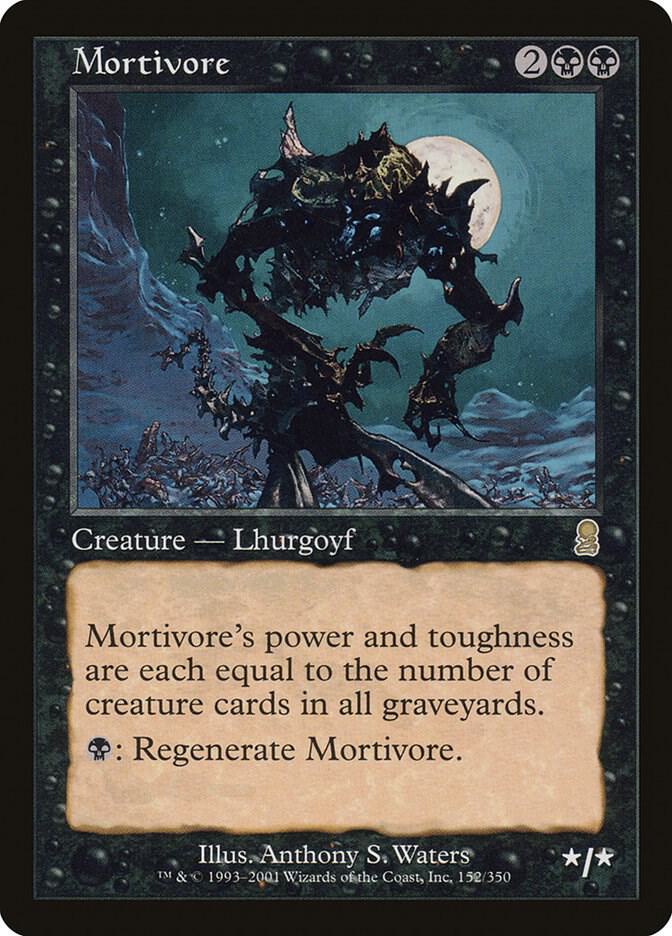 Mortivore 152 card from Odyssey