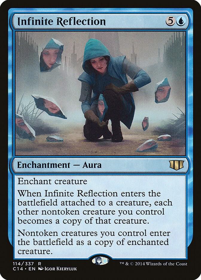 Infinite Reflection 114 card from Commander 2014