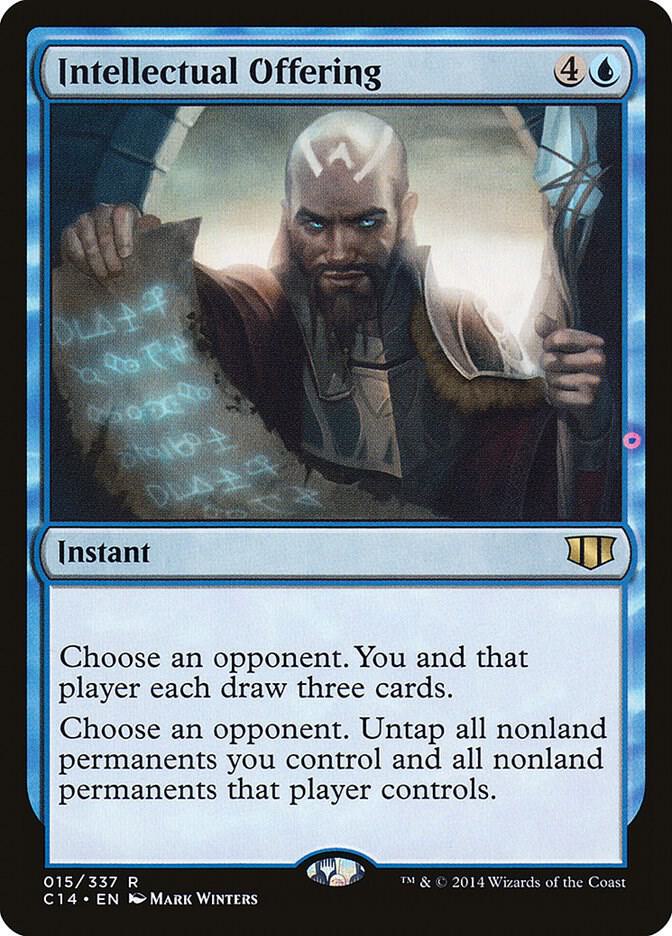 Intellectual Offering 15 card from Commander 2014