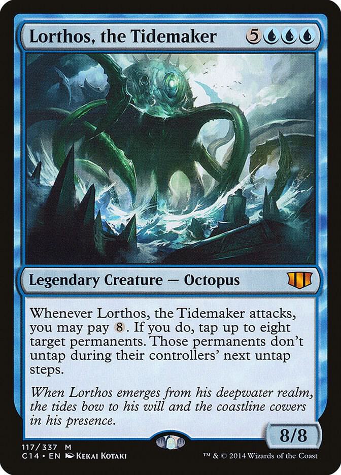 Lorthos, the Tidemaker 117 card from Commander 2014