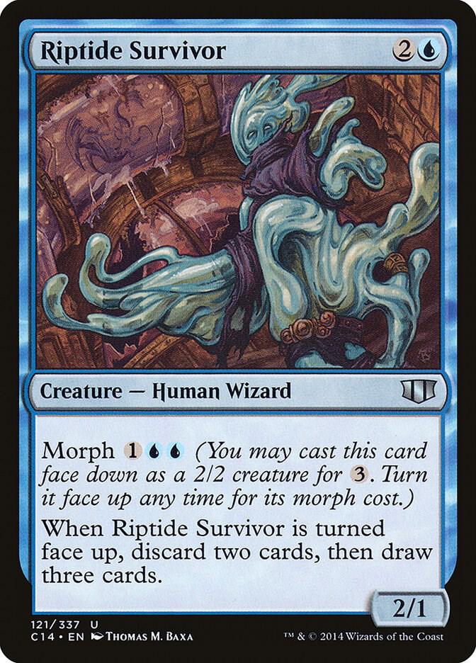 Riptide Survivor 121 card from Commander 2014