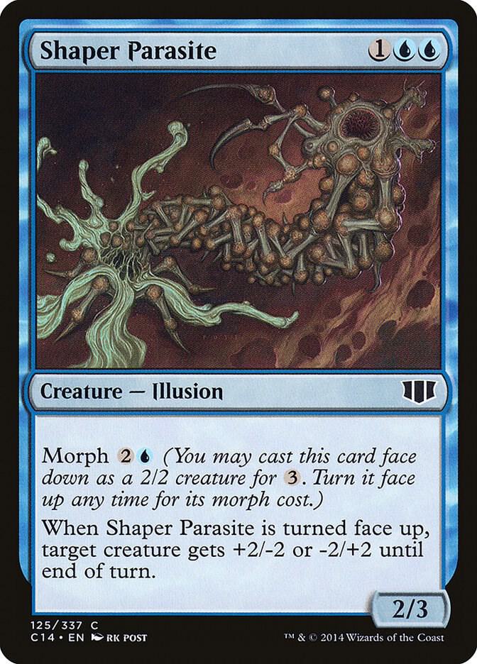 Shaper Parasite 125 card from Commander 2014