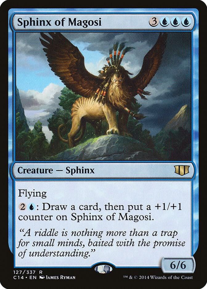 Sphinx of Magosi 127 card from Commander 2014