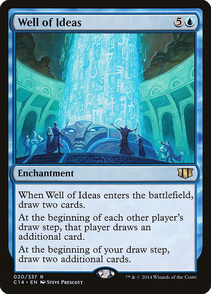 Well of Ideas 20 card from Commander 2014