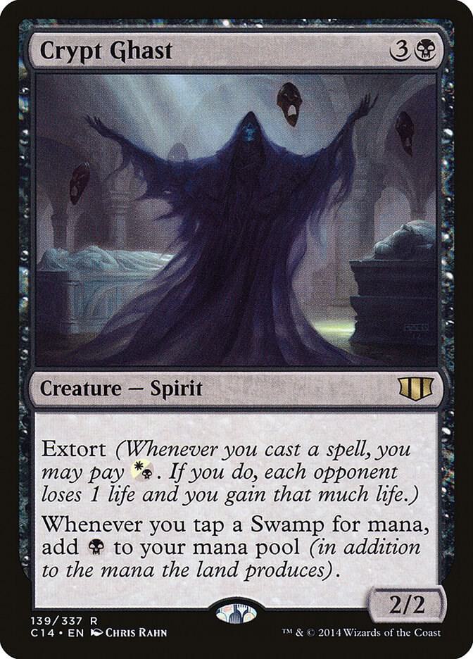 Crypt Ghast 139 card from Commander 2014