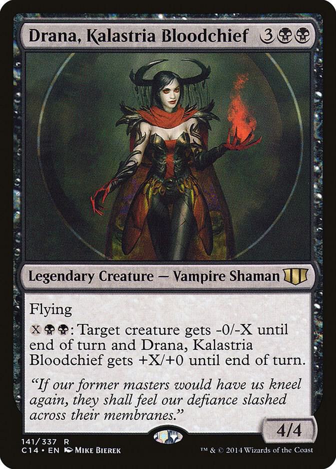Drana, Kalastria Bloodchief 141 card from Commander 2014